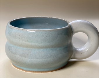 donut belly mug cup with handle