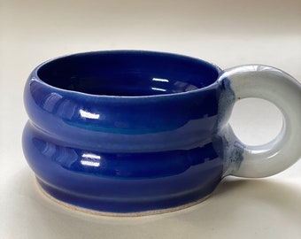 donut belly mug cup with handle