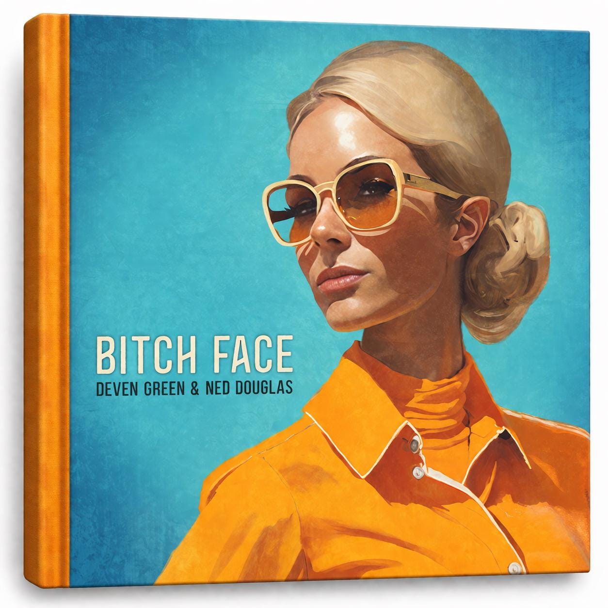 bitch-face-coffee-table-book-retro-mid-century-adult-humor-etsy