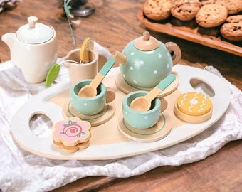 Children's plastic sales tea party set