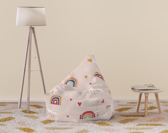 Sitzsack Kinderzimmer Montessouri Stil. Robuster Bezug. Perfekt für die Leseecke