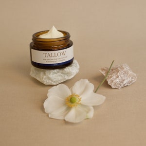 Tallow Pur 100% Bio Grassgefüttert Rindertalg Balm/Creme aus Deutschland Bodensee, Geruchslos, Kein Chemie, Natürliche Hautpflege Bild 2