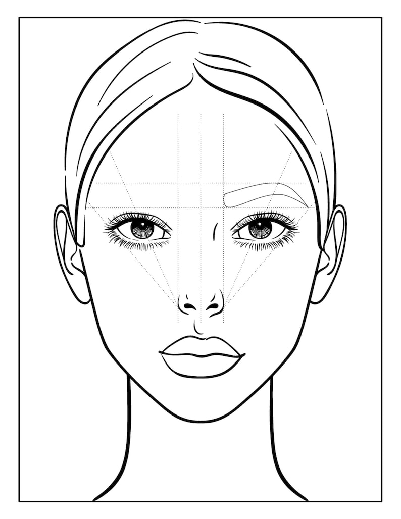 Permanent Makeup Training Guide (includes Print Out Practice Guides) - Etsy