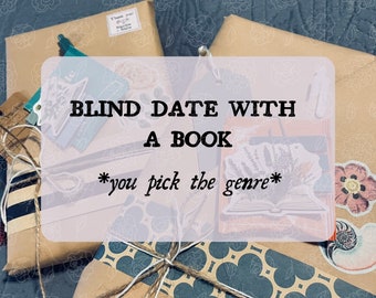 blind date with a book | you pick genre | mystery date | blind date | bookish babe | treat yo self | book loved | used books | booktok