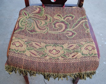 Handmade Crochet Cushion, Chair Cushion