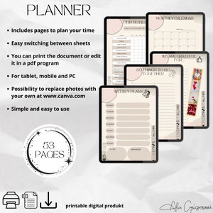 Couples Planner, Relationship Planner, Relationship Journal, Anniversary Gift, Couples Journal, Digital Planner, Printable Planner,Love Card