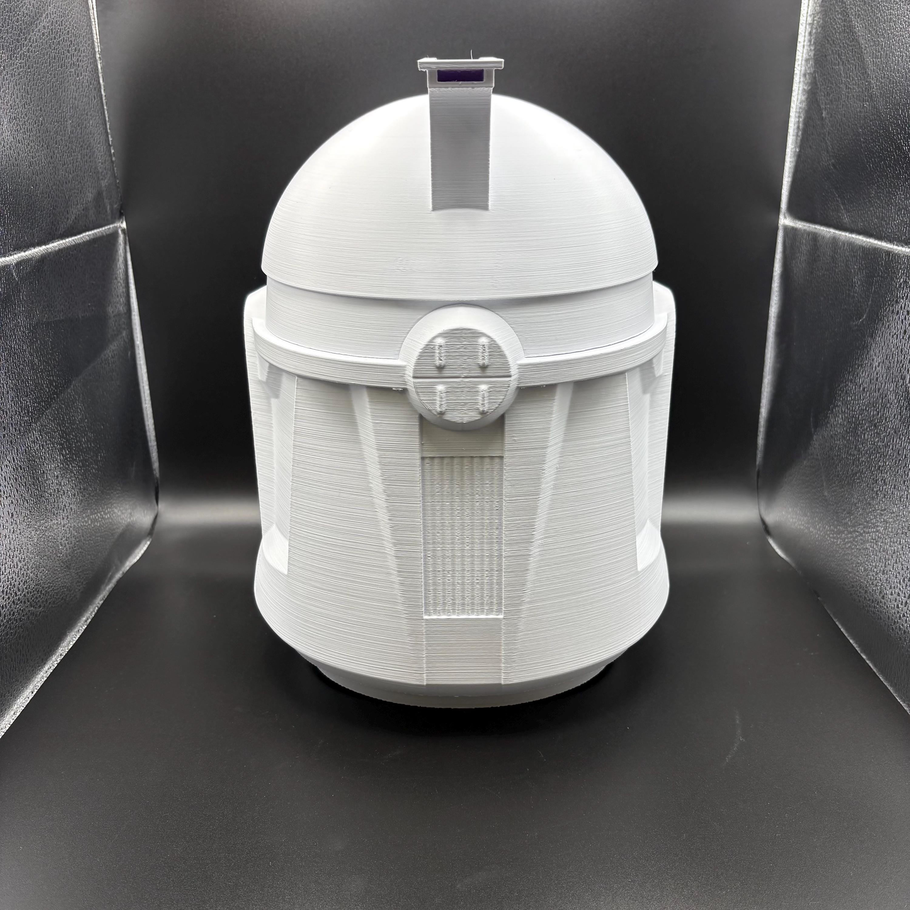3Dプリント製クローン・トルーパー フェーズ1ヘルメット、未加工