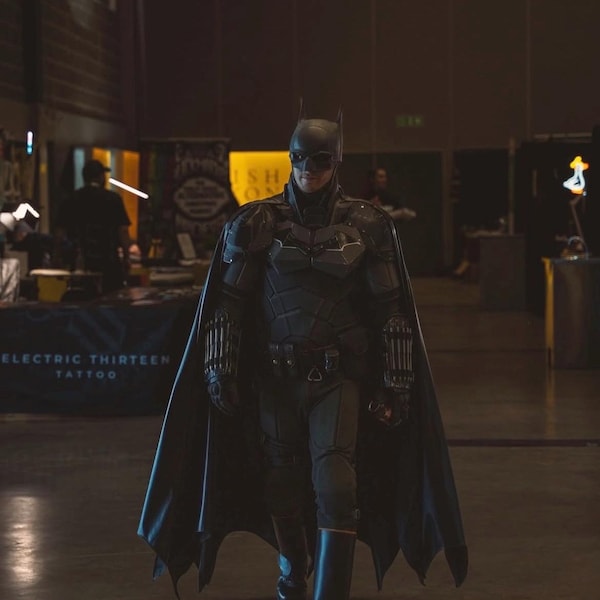3D Printed Bat Armor Set: Chest, Shoulders, Gauntlets - Cosplay Vigilante