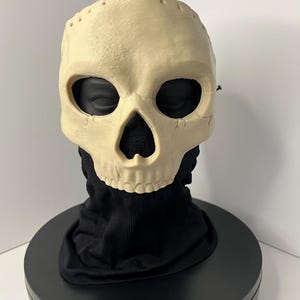 ghost mask for cosplay with balaclava