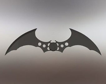 Batarang Arkham series folding batarang (PLA 3d printed)