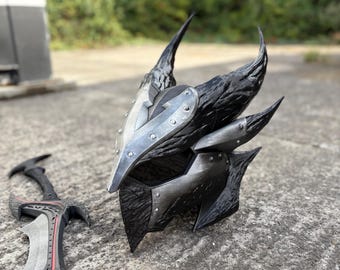 Daedrischer Helm: Skyrim inspirierter 3D gedruckter Helm