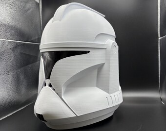 3Dプリント製クローン・トルーパー フェーズ1ヘルメット、未加工