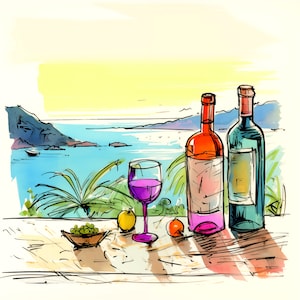 Biglietto di auguri Relax & Unwind – Biglietto per amanti del vino per pensionamento, festa, relax – Perfetto per amanti del vino, pensionati e amanti dei viaggi