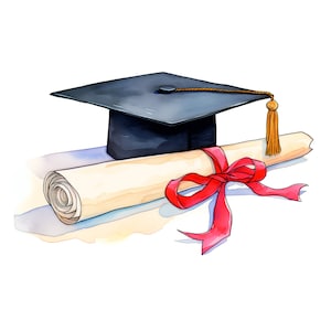 Carte de voeux de remise des diplômes
