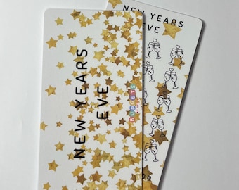 New Years Savings Tracker | Reusable Cash Stuffing Binder Insert | Budget Challenge Envelope System | Challenge