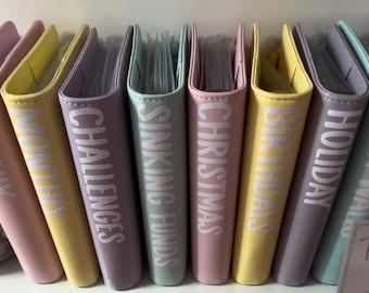 Binder | Cash Stuffing | Budgeting | Binder