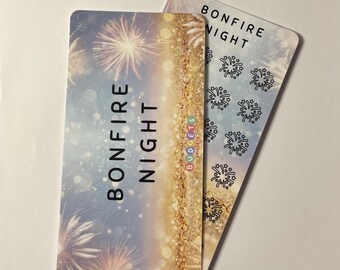 Bonfire Night Savings Tracker | Reusable Cash Stuffing Binder Insert | Budget Challenge Envelope System | Challenge