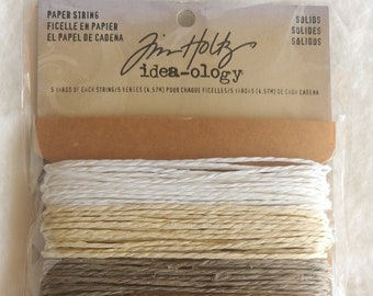 Paper String-Solids by Tim Holtz Idea-ology©