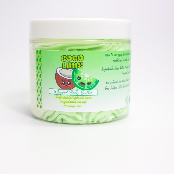 Coco-lime Whipped Body Butter