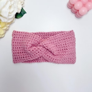 Easy Crochet Headband Pattern, crochet twisted headband, crochet earwarmer, crochet headwrap ( 3 sizes) , Crochet Pattern PDF
