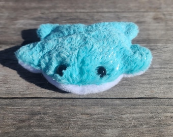 Weighted Frog Plush: Fuzzy Minky Frog, Calming Sensory Toy