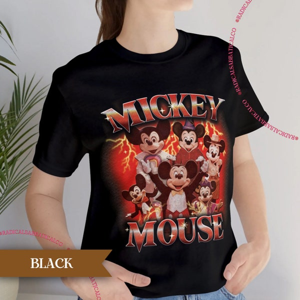 Disney Mickey Mouse 90s Rap T-shirt, Disneyland Shirts, Disneyworld Vacation T-shirt
