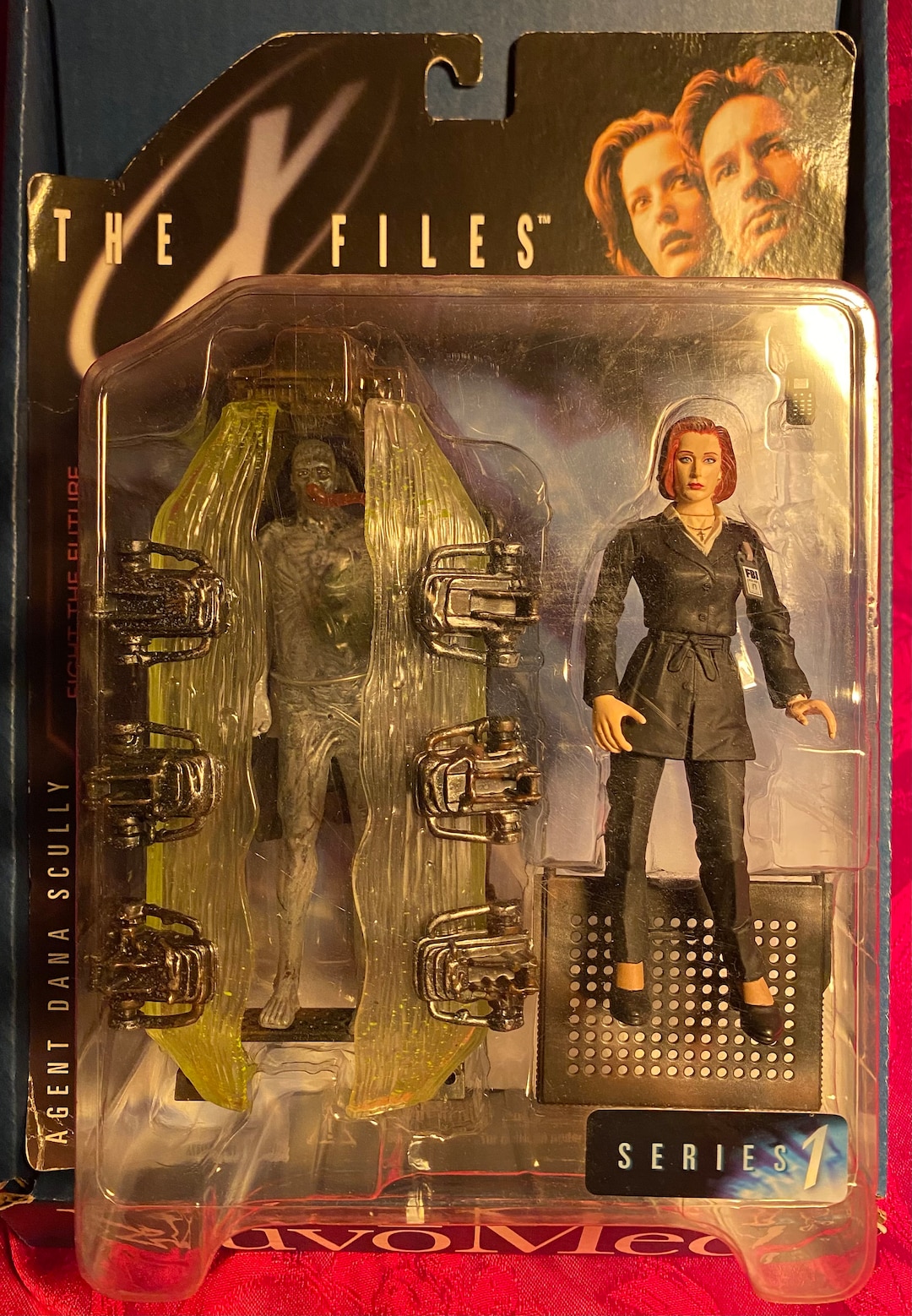 The X Files Series 1 Agent Dana Scully Action Figure 1998 Etsy