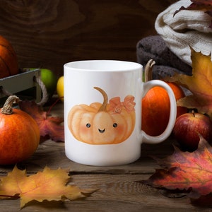 Adorable Halloween Face Coffee Mug Gift, Halloween Coffee Mugs, Gifts for Halloween Lovers, Pumpkin, Skeletons, Spooky Coffee Mugs, Fall Mug