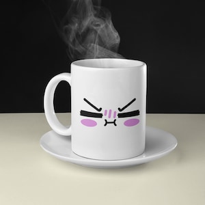 Presente engraçado da caneca de café da cara, canecas de café engraçadas, presentes para amigos, presentes para a mãe/pai, presentes de natal para a família, amantes do café