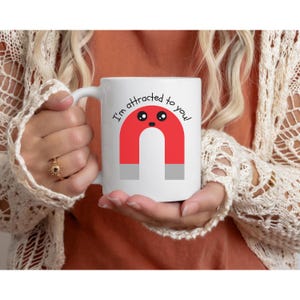 Cute Magnet Mug - Perfect Gift for Couples, Valentine&#39;s Day, Anniversary, Coffee Lovers, Home Decor, Cute Gift Ideas, Christmas Mugs