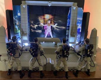 Diorama do Templo de Gozer - Os Caça-Fantasmas