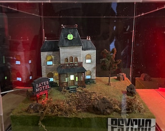 Diorama do Bates Motel