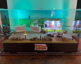 Diorama de De Volta para o Futuro