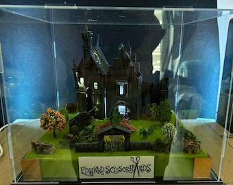 Diorama de Edward Mãos de Tesoura