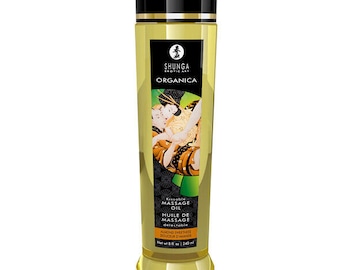 Shunga - Aceite de Masaje Bio - Almendras Dulces - 240 ml