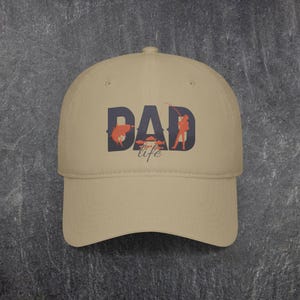 Dad Life Fishing Hat, Father&#39;s Day Gift, Fisherman Cap, Outdoor Dad Hat, Baseball Cap for Men