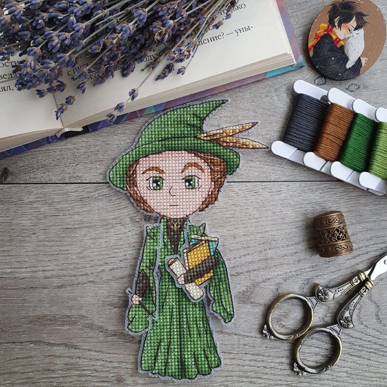 Newt Scamander Harry Potter Cross Stitch Kits Needlework Counted Kits