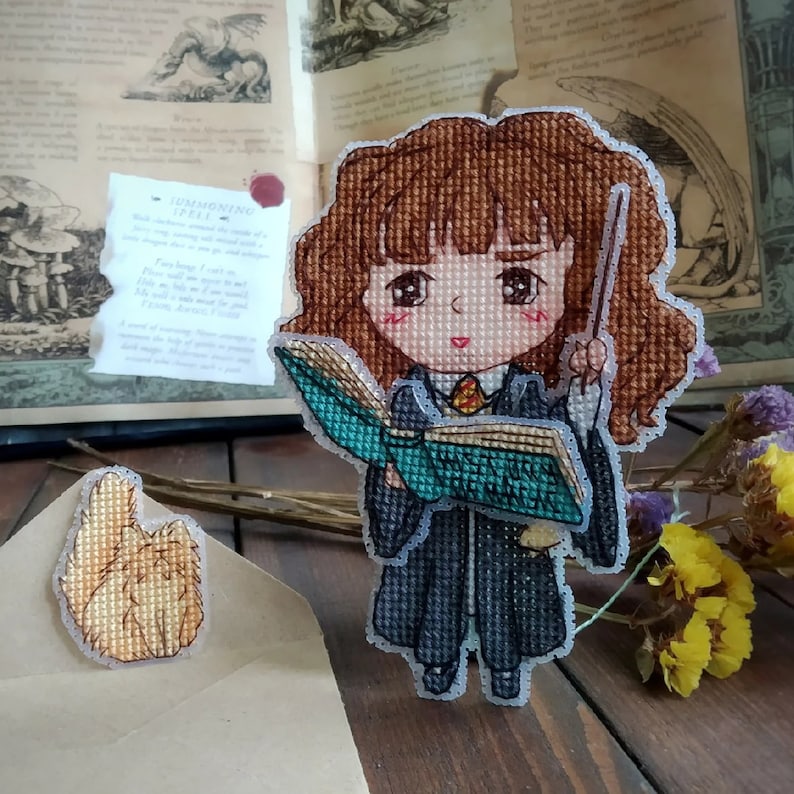 Harry Potter Cross Stitch Kits Needlework Counted Kits Embroidery Craft Crossstitch DIY Home