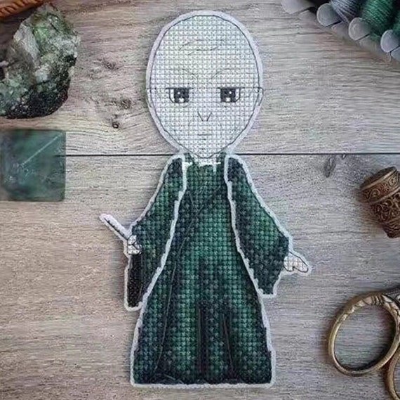 Voldemort Harry Potter Cross Stitch Kits Needlework Counted Kits Embroidery  Craft Cross-stitch DIY Home Dumbledore Ron Hermione Snape 