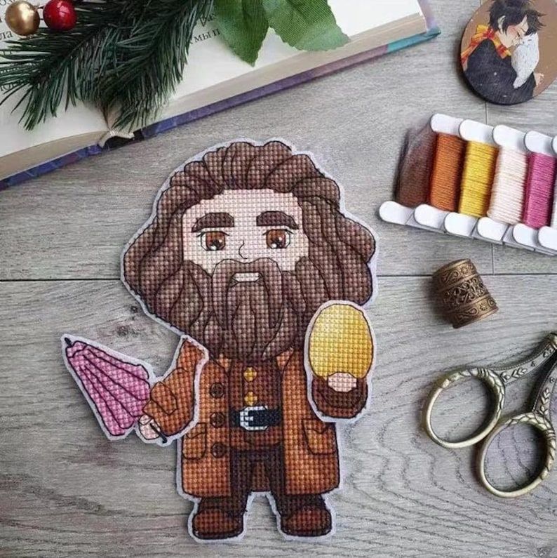 Harry Potter Cross Stitch Kits Needlework Counted Kits Embroidery Craft Crossstitch DIY Home