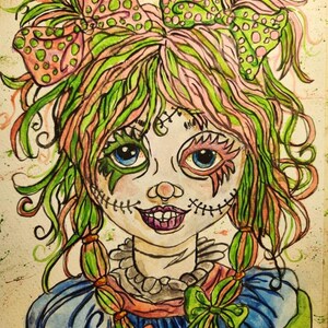 Lolly (print of original watercolor)