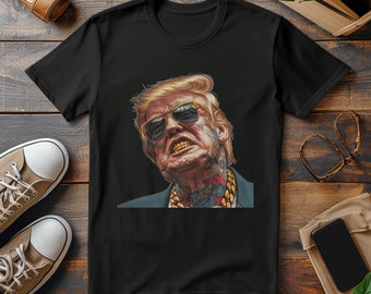 Camisa Trump 2024, MAGA, Hacer que Estados Unidos vuelva a ser grande, Camisas conservadoras, Camisas republicanas, Libertad, Bandera de EE. UU.