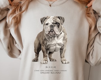 English Bulldog Sweatshirt