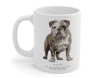 English Bulldog Coffee Mug 11oz