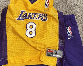 Mens Vintage Y2K Reebok Los Angeles Lakers Kobe Bryant Black