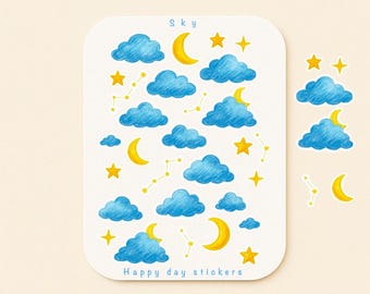 Sky - Sticker Sheet