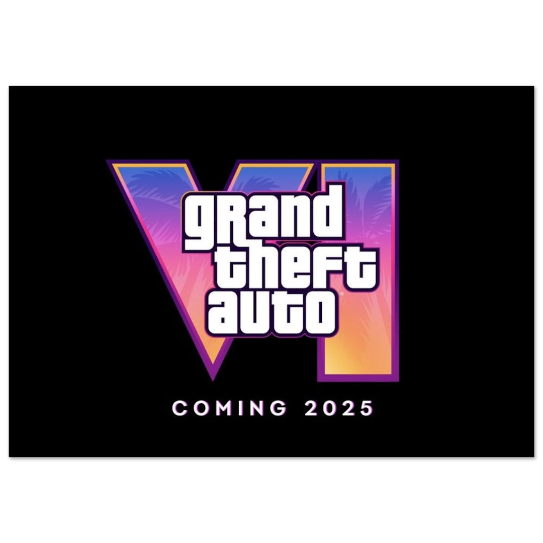 Grand Theft Auto 6 GTA6 Release Date Trailer Poster - Etsy