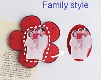 Personalized photo Fridge Magnets. Custom Rotating  Magnet.Anniversary Gift .Refrigerator Magnet Set  Personalized Holiday Gift for Family.