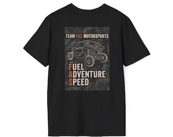 Fuel Adventure Speed Topo tee V2 | FAS Motorsports Off-Road T-Shirt