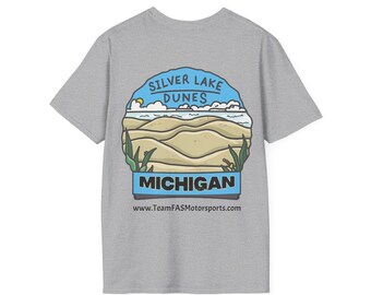 The "Silver Lake Sand Dunes" Unisex Softstyle T-Shirt